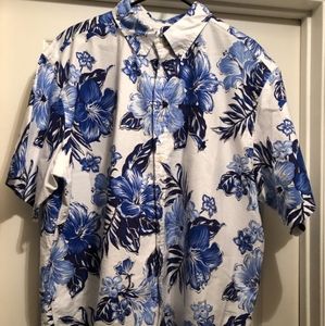 Ralph Lauren white short sleeved button down